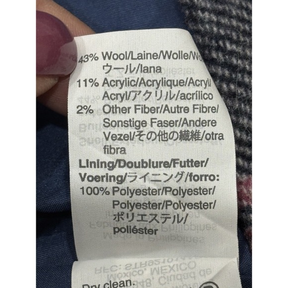 J.CREW Mercantile Blue Double-Serge‎ Wool Ruffle Mini Skirt Size 00 - Picture 5 of 7